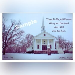 Custom 4x6 Inspirational Photo's WITH frame for Gift Ideas, Home Decor!